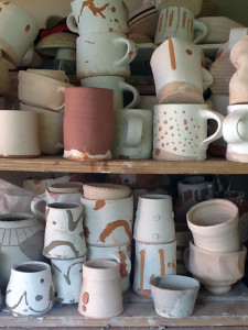 All the mugs I have made during my time on Meerkat